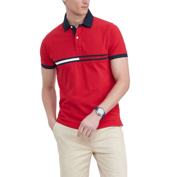 100% Organic Cotton Men's Custom Polo Shirts With Embroidery Logo Summer soft Pique T-Shirt High Quality Breathable Casual Wear